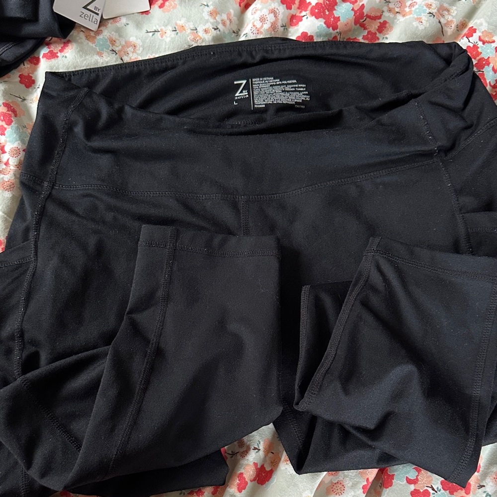 Zella Jet Black Active Leggings